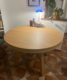 Tavolo rotondo, allungabile (4-8 posti) @ Loreto