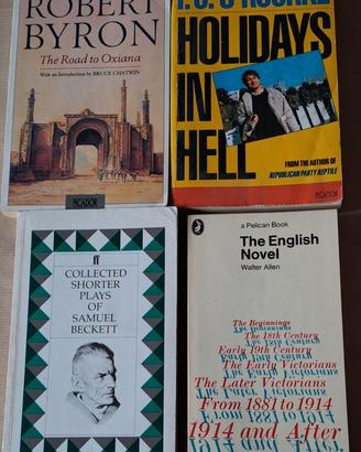 Libri in lingua inglese  (novels, plays etc)