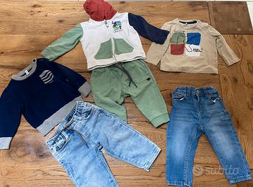 Set abbigliamento bimbo tg 9 mesi