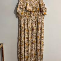 Vestito lungo fiorato