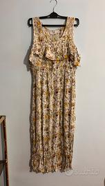 Vestito lungo fiorato