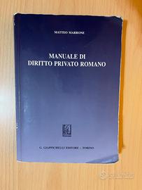 Manuale di diritto privato romano