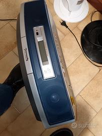 lettore radio/cassette/CD portatile