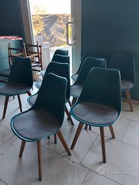 Titolo: Set Sedie Design Scandinavo 
