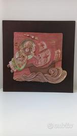 San Nicola di Bari - quadro bassorilievo