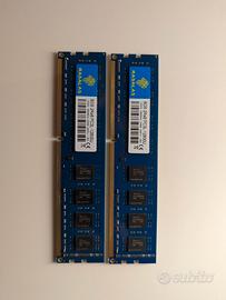 RAM DDR3 1600mhz 2x4GB