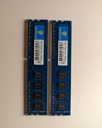 RAM DDR3 1600mhz 2x4GB