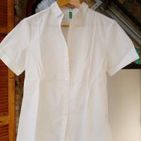 Camicetta bianca Benetton