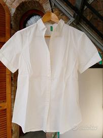 Camicetta bianca Benetton