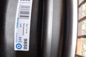 cerchi ferro x audi wolksvagen 16