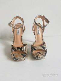 Sandalo Steve Madden Gold Snake