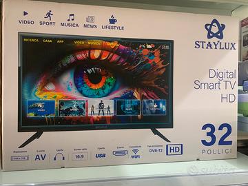 Staylux smart tv 32” hd digital