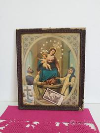 Madonna del Rosario di Pompei con San Domenico