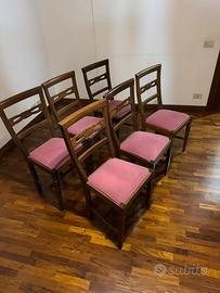 Sedie antiche in legno