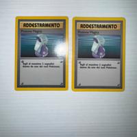 2 Carte pokemon Pozione Magica TRATTABILE