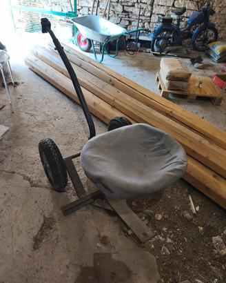 Carello motocoltivatore 