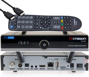 OCTAGON SF8008 4K UHD E2 DVB-S2X e DVB-C/T2