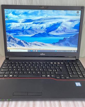 Fujitsu Lifebook I5, 8 gb ram, ssd 240 gb