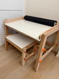 Scrivania e panka ikea