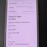 XIAOMI 17 ULTRA LEICA