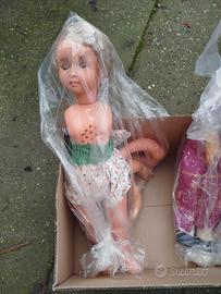 lotto 3 bambole vintage 