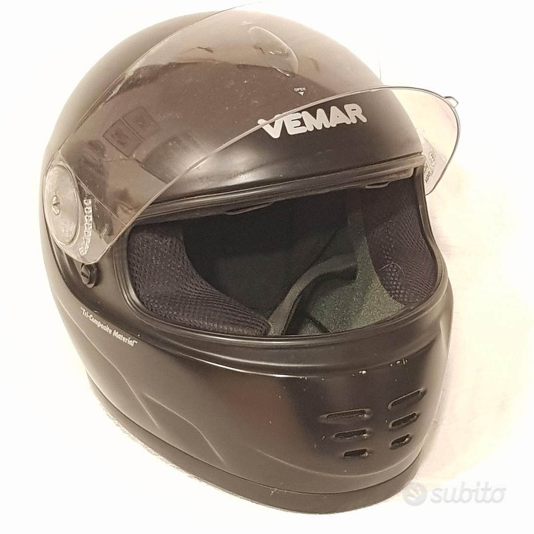ORIGINE Casco Integrale Da Moto Rapid Omologato ECE Con Visiera (SOLID MATT BLACK,XL - Foto 12
