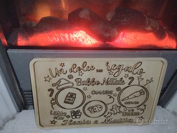 vassoio di babbo natale 