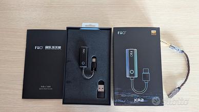 Dac portatile cuffie Fiio Ka2 + adattatore 3,5mm