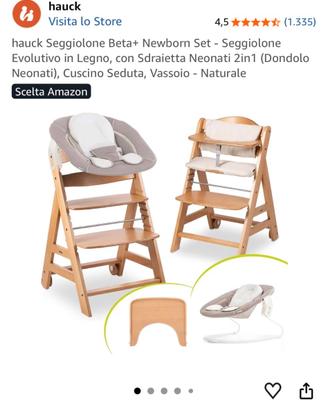 Seggiolone simil stokke (hauck beta plus)
