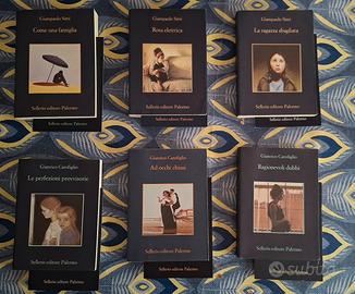 Collana 6 libri Sellerio ed.  Simi - Carofiglio