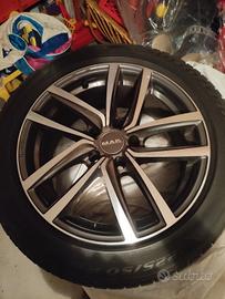 cerchi in lega Mak + gomme Pirelli