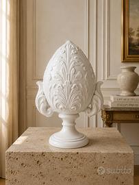 Pumo Barocco Bianco Lucido 24 cm
