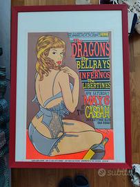 Poster Dragons/Bellrays/Libertines  by Firehouse