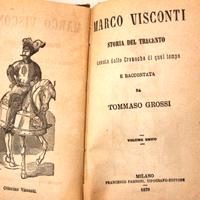 Marco Visconti Storia Trecento Tommaso Grossi 1878