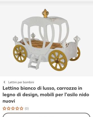Lettino per bambina