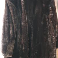 caldo cappotto pelliccia di castoro lontrato