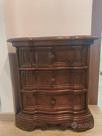 Coppia Comodini Bombati Luigi XV - Vintage