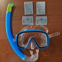 Tribord - Maschera snorkeling/sub con boccaglio