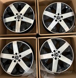 4 cerchi lega mercedes gla glb r18 lt3964
