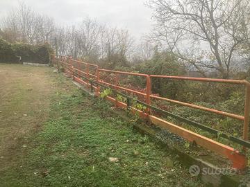 6 Barriere tubolari circa 16 mt