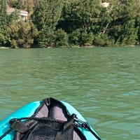 kayak gonfiabile a un posto 