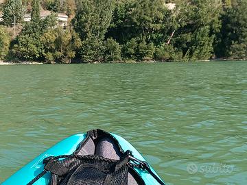 kayak gonfiabile a un posto 