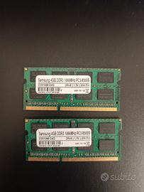 Samsung RAM 4GB  (n.2 prodotti)