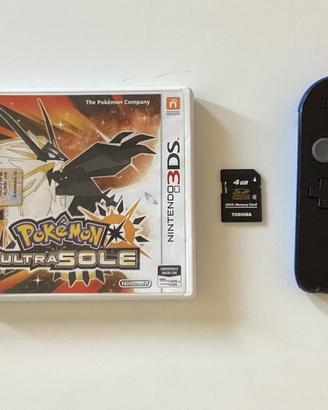 Nintendo 2DS Nero/Blu + Pokémon Ultrasole + SD 4GB