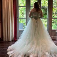 Abito sposa color Tiffany