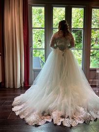 Abito sposa color Tiffany