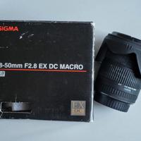 Sigma 18-50mm f/2.8 EX DC - EF - Autofocus