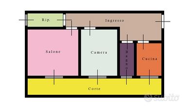 Appartamento Roma [Cod. rif 3183499VRG] (Centocell