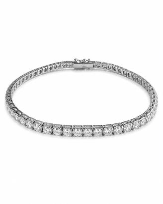 Bracciale tennis oro bianco e brillanti 3.4 ct