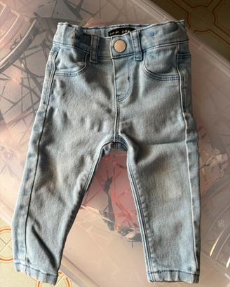 Jeans neonata 6/9 mesi